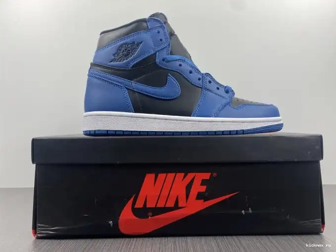 Cheap Kickmax Retro Jordan OG 1 High Air Blue' 'Dark Marina 555088-404 0420